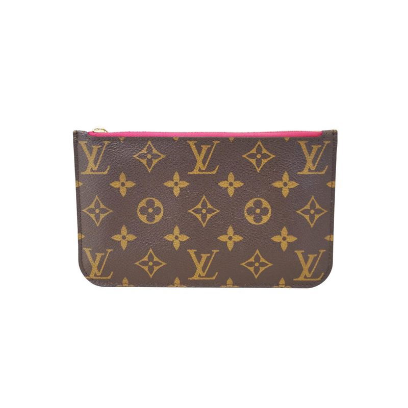 Louis Vuitton Monogram Neverfull Pouchette Wristlet